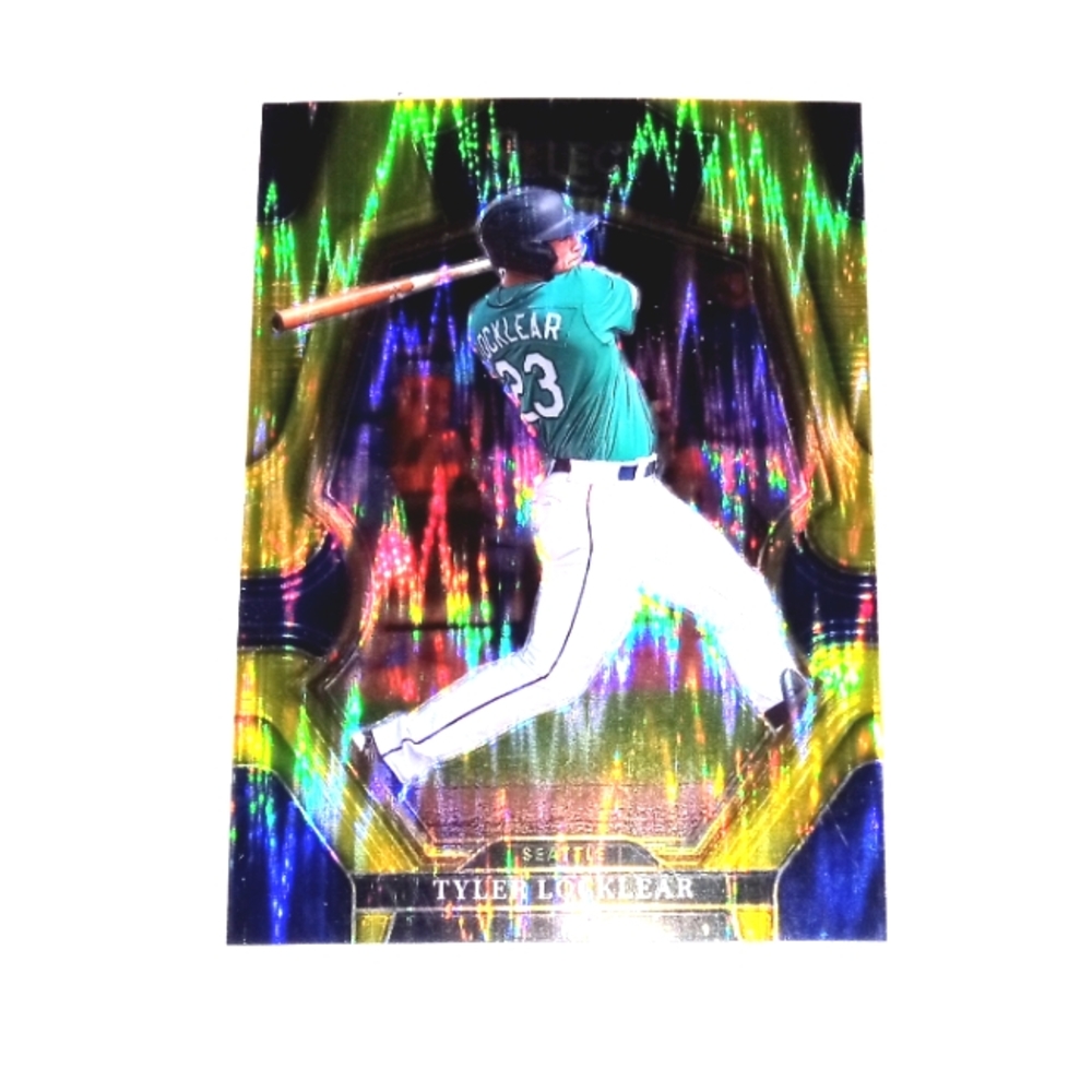 Tyler Locklear Premier Level Gold Flash Prizm /10… - image 1